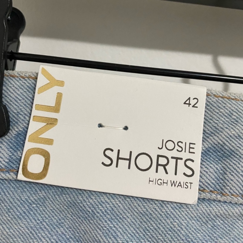 ONLY Josie High Waist Cut Off Shorts - Picture 7 of 9